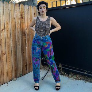 Levi's Hand-painted Jeans